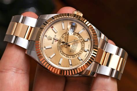 replica rolex sky dweller watches|rolex sky dweller models.